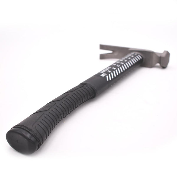 12 oz. Titanium Hybrid Hammer | Fiberglass Handle - Boss Hammer Co.