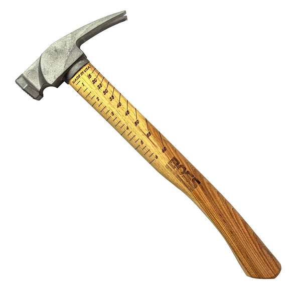 14 oz. Titanium Hammer | Hickory Handle Titanium Boss Hammer Co. 