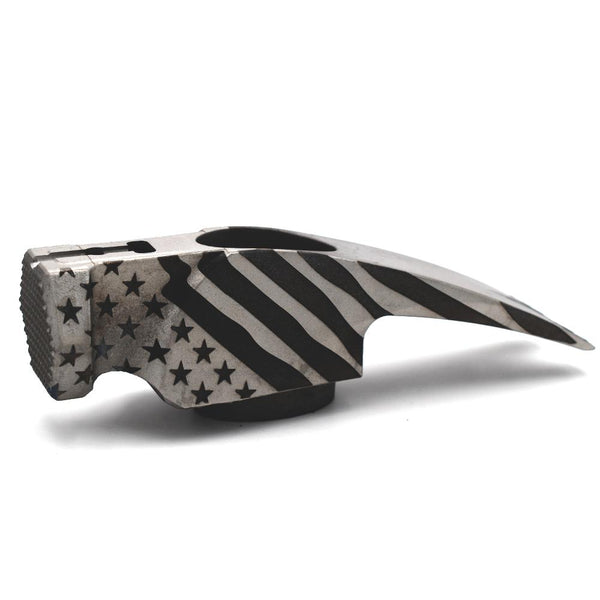 *AMERICAN FLAG CUSTOM* 12oz. Titanium Hybrid Hammer - Boss Hammer Co.